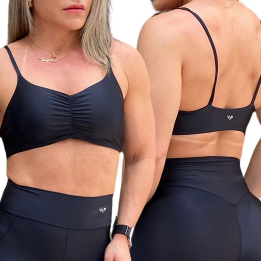 TOP FRANZIDO MICROFIBRA