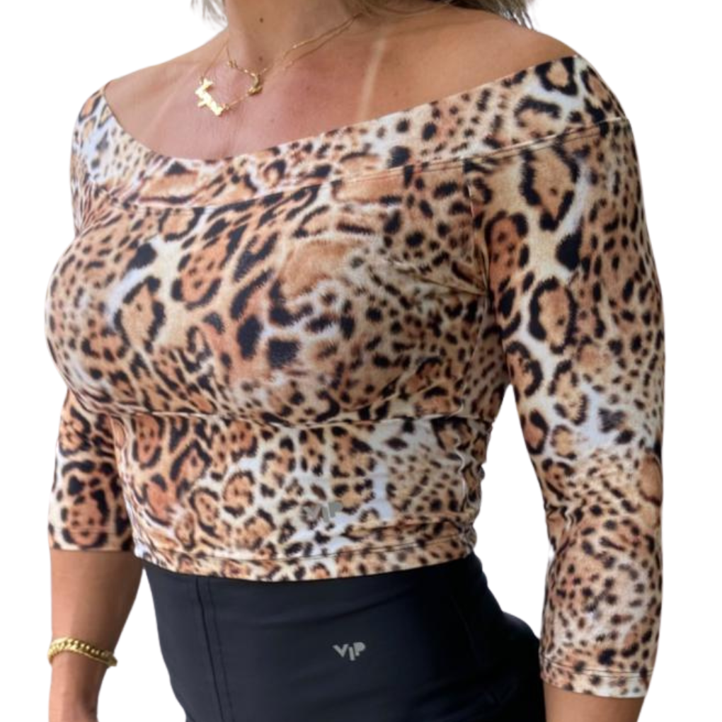 CROPPED CANOA MANGA 3/4