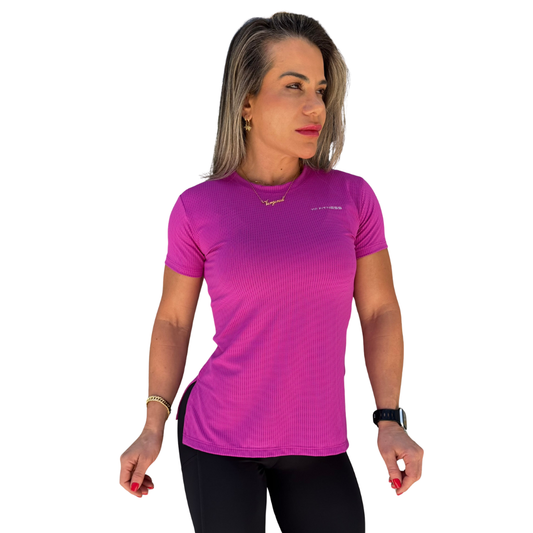 BLUSA DRY TELA RECORTE LATERAL