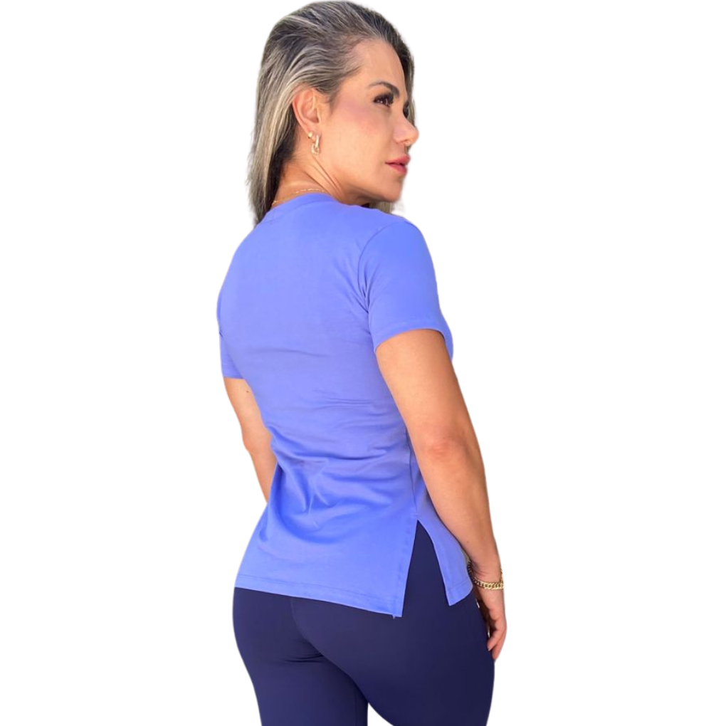 BLUSA RECORTE LATERAL COTTON