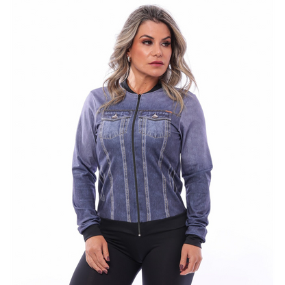 JAQUETA FEMININA DENIM