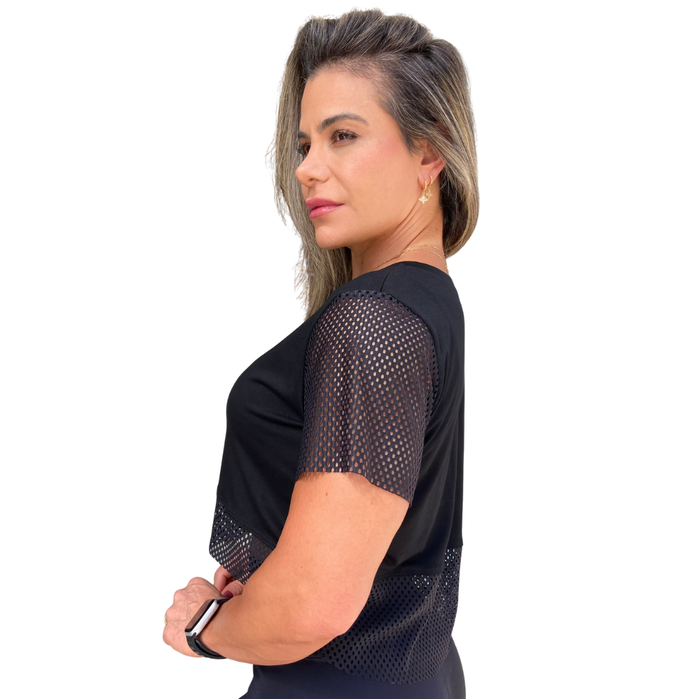 CROPPED VISCOLYCRA TELA
