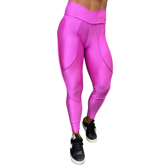 CALÇA CANELADA EMPINA BUMBUM